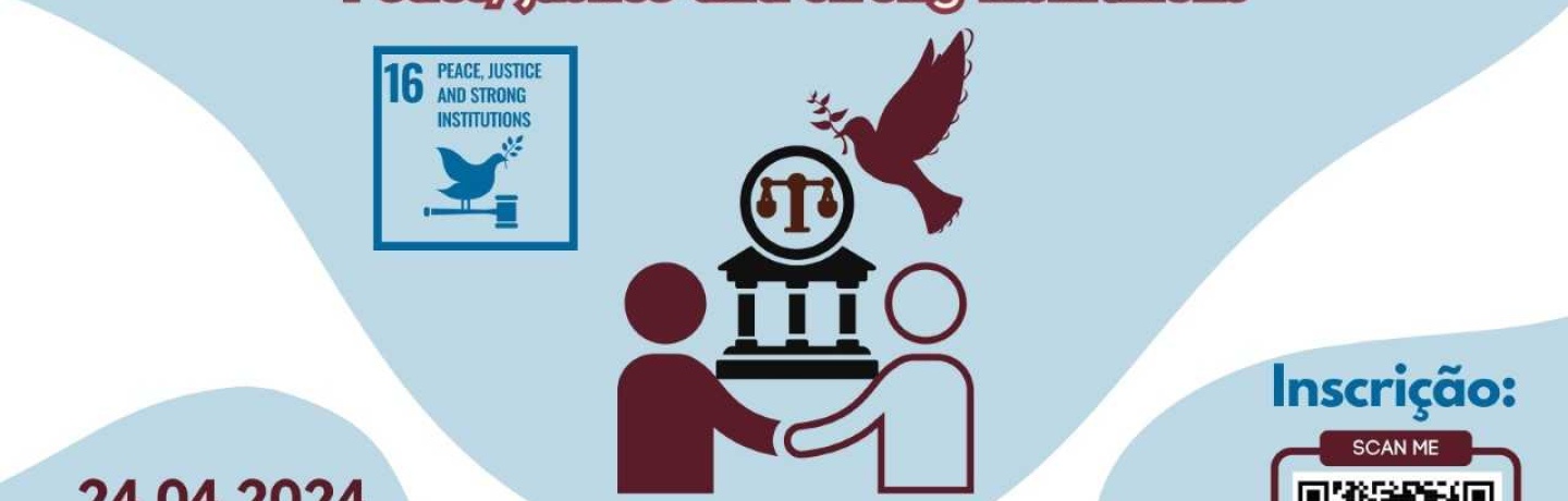 Banner - GOVCOPP Research Seminar on Peace, Justice and Strong Institutions